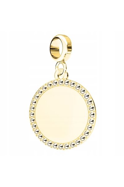 Larezo Pandantiv Tip Charm Pentru Bratari Modulare, Argint 925 Placat Cu Aur ...
