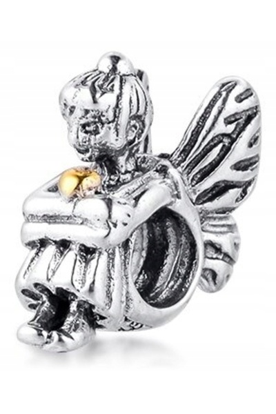 Larezo Pandantiv tip charm pentru brățări modulare, argint 925, model Elf, Zâ...