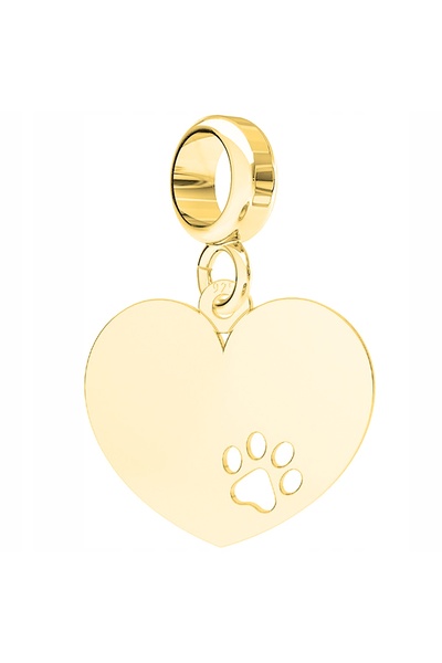 Larezo Pandantiv Tip Charm Pentru Bratari Modulare, Argint 925 Placat Cu Aur ...