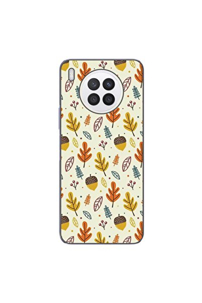 OEM Θήκη συμβατή με Huawei Nova 8i, από σιλικόνη gel TPU, με φθινοπωρινό σχέδιο.
