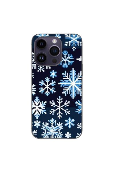 OEM Θήκη συμβατή με Apple iPhone 15 Pro από σιλικόνη gel TPU με σχέδιο Pixel ...