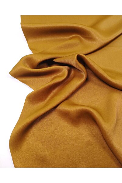Kumaş Parça Green Brown Satin Viscose Fabric Flowy and Stylish for Shirts & D...