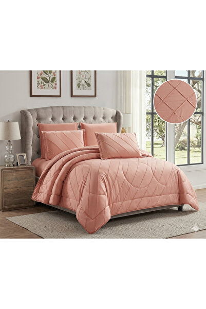 ALMIAAD Double Bed Sheet Summer Cool - Microfiber - 6 Pieces - Summer Quilt 6...