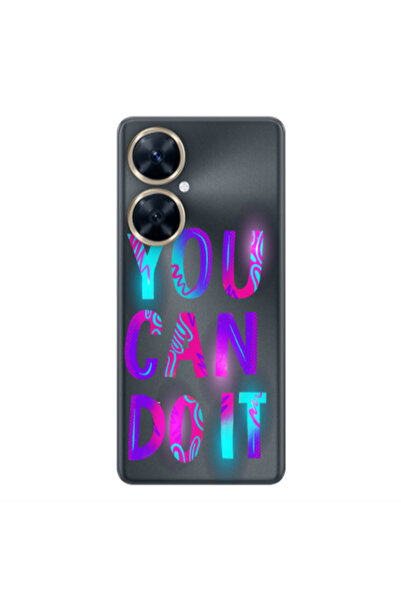 Other Huawei Nova 11i You Can Doit Transparent Silicone TPU Θήκη