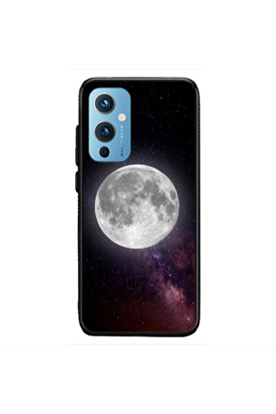 Other Oneplus 9 5G Moon and stars Black Glossy Θήκη