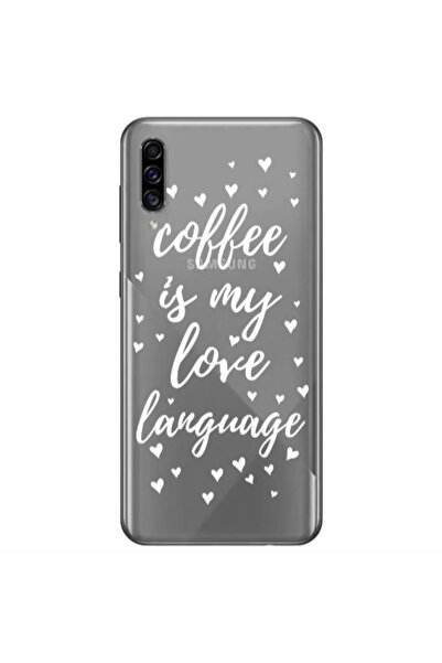 Other Samsung A30S Coffe is my love language Transparent Silicone TPU Θήκη