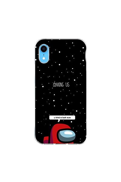 OEM Husa compatible with Apple iPhone XR Silicone Gel Tpu Model Among Us
