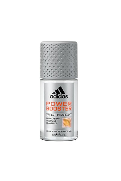 adidas Top Bottom Set of 3 x Adidas Roll-on Deodorant, Power Booster, Men, 50 ml