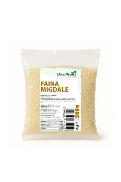 Driedfruits Supplier Premium Almond Flour 500 G – Natural, Fine, For Desserts