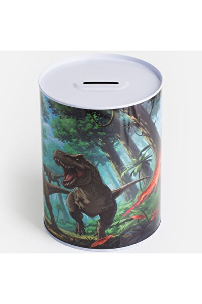 OEM Metal Piggy Bank 16 X 12 Dinosaur