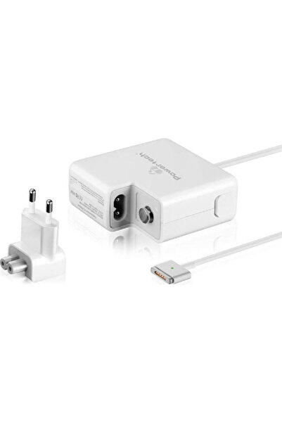 POWERTECH Φορτιστής λάπτοπ 45W 14.85V 3.05A για Apple με καλώδιο τροφοδοσίας ...