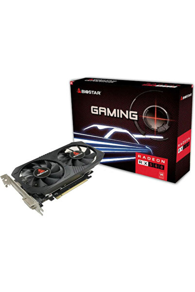 Biostar Radeon RX 560 4GB GDDR5 TBHRA Κάρτα Γραφικών Κωδικός: VA5615RF41-TBHR...