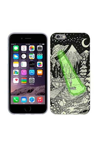 OEM Husa compatibila cu Apple iPhone 6S, iPhone 6 Silicon Gel Tpu Model Ozn Draw