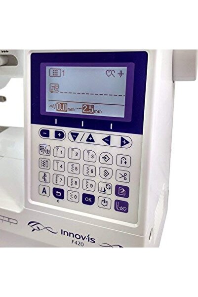 Brother Innov-is F420 Computerized Sewing Machine, White