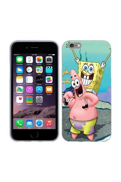 OEM Husa compatibila cu Apple iPhone 6S, iPhone 6 Silicon Gel Tpu Model Spong...
