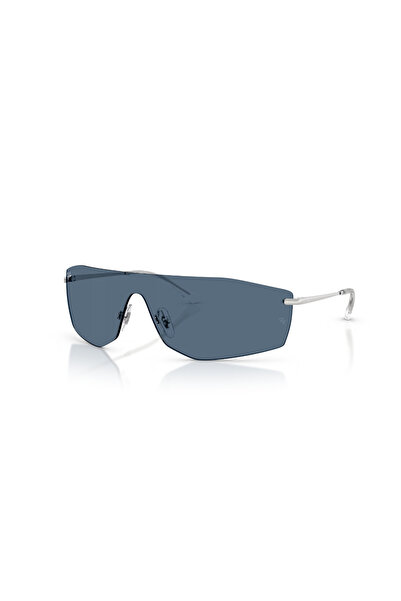 Ray-Ban Rb 3781 00380 41 Unisex Pillow Silver Block Glass Metal Sunglasses