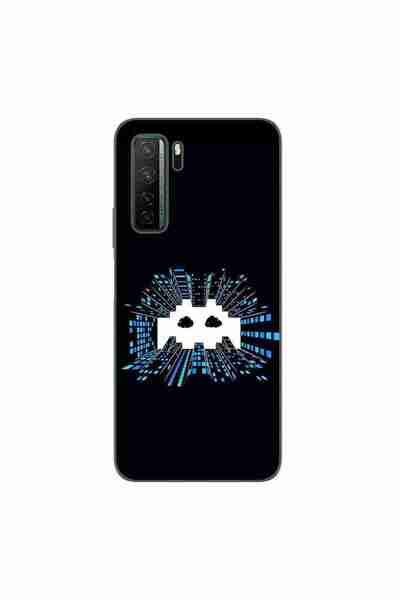 OEM Husa compatibila cu Huawei P40 Lite 5G Silicon Gel Tpu Model Sky Invaders