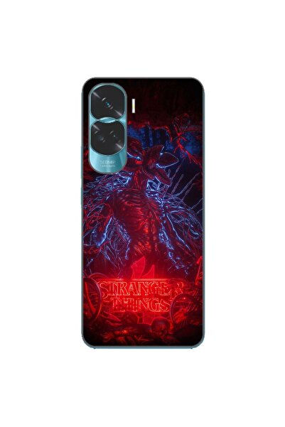 OEM Θήκη συμβατή με Honor 90 Lite 5G Σιλικόνης TPU με σχέδιο Stranger Things ...