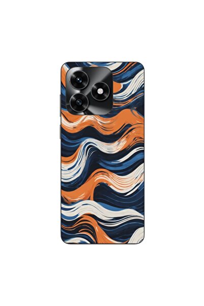 OEM Husa compatibila cu Honor X5c Plus Silicon Gel Tpu Model Abstract Crazy O...