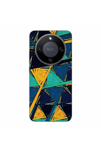 OEM Husa compatibila cu Honor Magic8 Lite Silicon Gel Tpu Model Abstract Prism