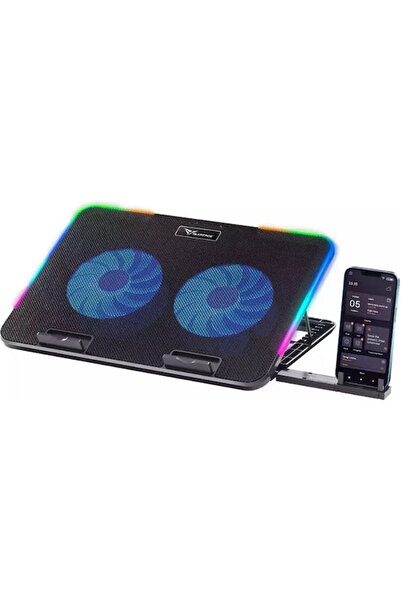 Other Alcatroz Vendaval G2 RGB Βάση για Laptop έως 15.6 " με 2 Ανεμιστήρες