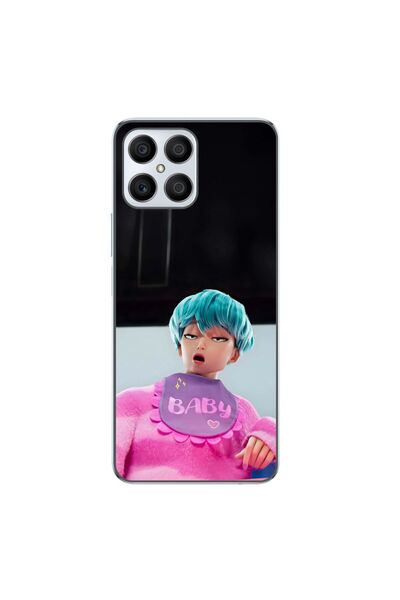OEM Husa compatibila cu Honor X8 4G Silicon Gel Tpu Model KPop Demon Hunters ...