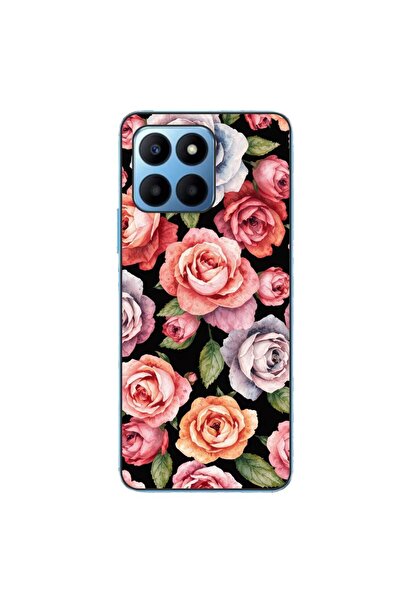 OEM Θήκη συμβατή με Honor X8 5G, από σιλικόνη gel TPU, με σχέδιο πολύχρωμα τρ...