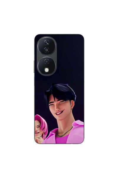 OEM Husa compatibila cu Honor X7b Silicon Gel Tpu Model KPop Demon Hunters Sa...