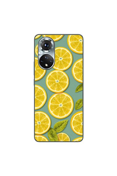 OEM Husa compatibila cu Honor 50 Silicon Gel Tpu Model Summer Lemon Slices
