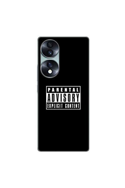 OEM Husa compatibila cu Honor 70 Silicon Gel Tpu Model Parental Advisory