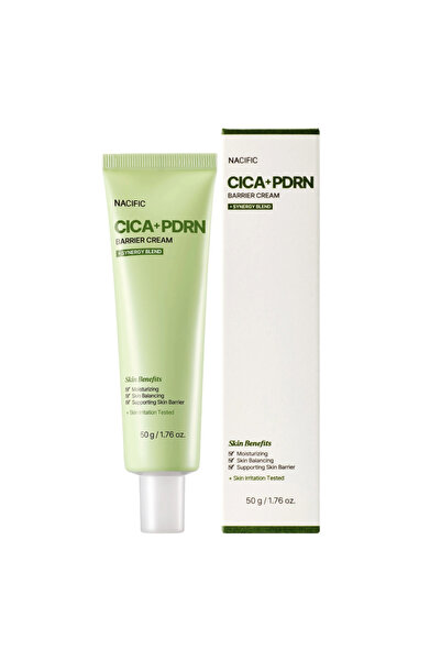 Nacific Crema care intareste bariera protectoare a pielii cu Cica si PDRN, Ba...