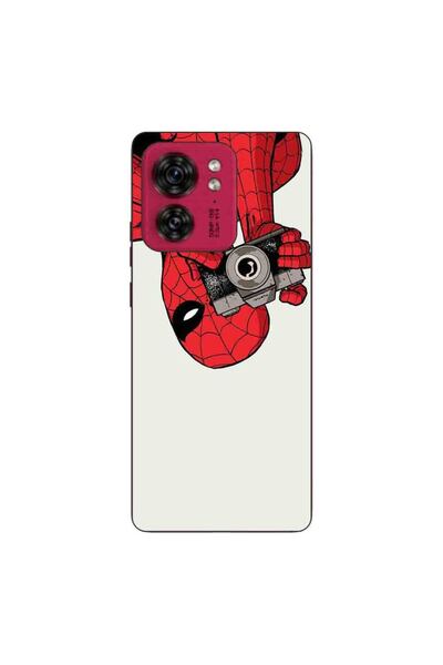 OEM Husa compatibila cu Motorola Edge 40 Silicon Gel Tpu Model Spiderman