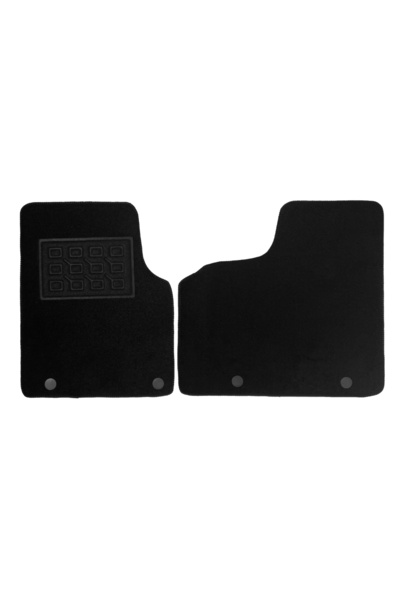 RapidAuto Set covorase auto mocheta Renault Trafic 2p. 2014→, Negru, 2 buc.