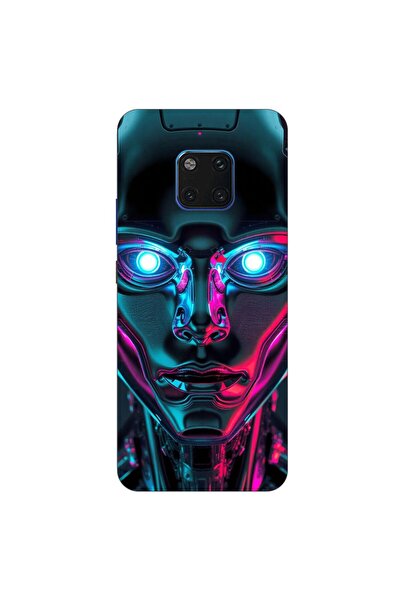 OEM Husa compatibila cu Huawei Mate 20 Pro Silicon Gel Tpu Model Chrome Humanoid