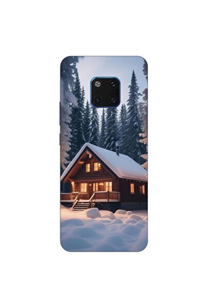 OEM Husa compatibila cu Huawei Mate 20 Pro Silicon Gel Tpu Model Peisaj Iarna...