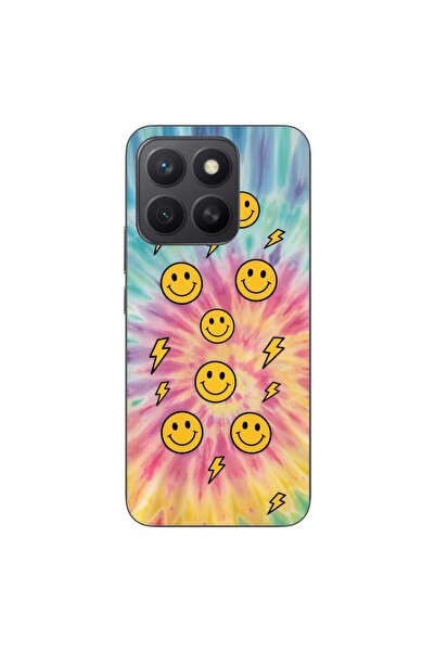 OEM Husa compatibila cu Honor X8c Silicon Gel Tpu Model Retro Smiley Faces