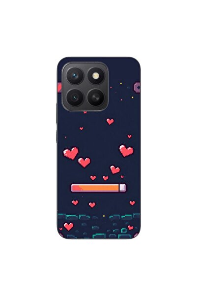 OEM Husa compatibila cu Honor X8c Silicon Gel Tpu Model Pixelated Healthbar