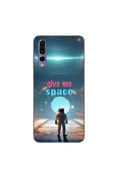 OEM Case compatible with Huawei P20 Pro Silicone Gel Tpu Model Give Me Space