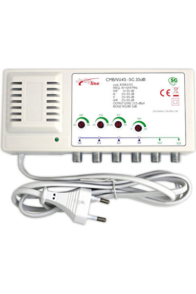GBS Ηλεκτρονικά Κεντρικός Ενισχυτής Δορυφόρου 45982