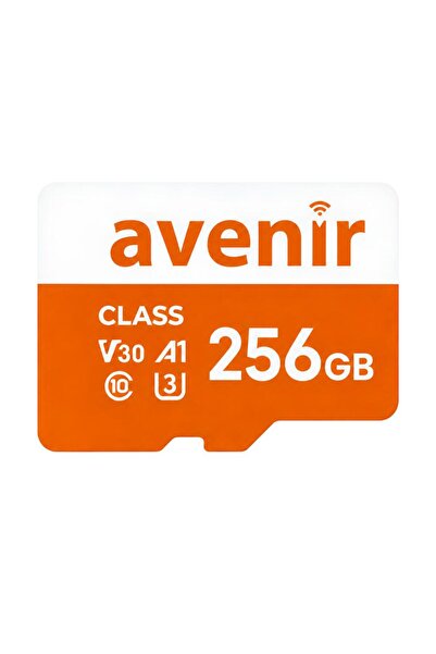 AVENİR 256GB U3 V30 A1 Ultra Hızlı Micro SD Kart