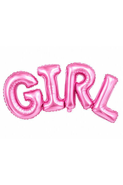 BeySüS Gender Reveal Party Girl Lettering Foil Balloon