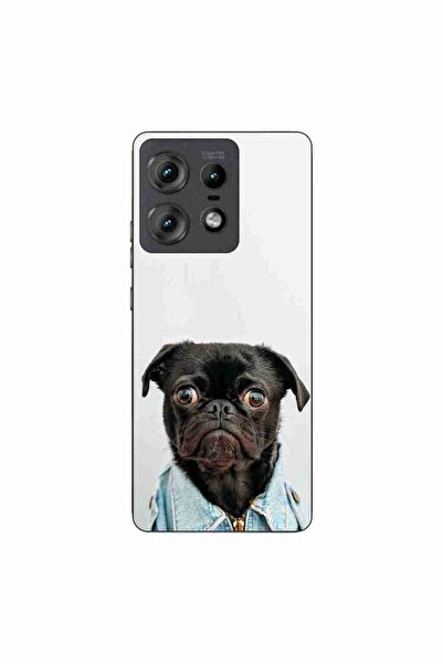 OEM Husa compatibila cu Motorola Edge 50 Pro Silicon Gel Tpu Model Pug Fashion