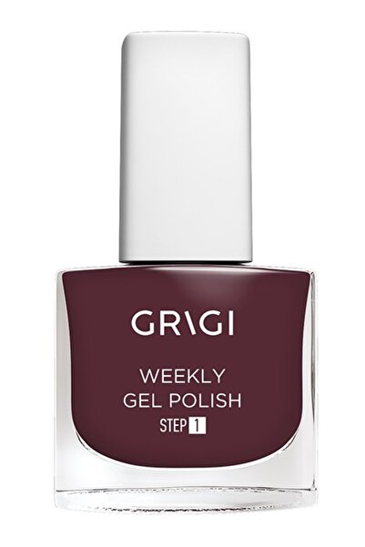 Grigi WEEKLY GEL POLISH STEP 1 629 Purple Brown LUMINOUS 12ML