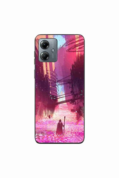 OEM Husa compatibila cu Motorola Moto G14 Silicon Gel Tpu Model Fantasy Wizard