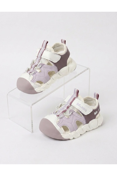 MiniKids Apawwa Mn Kids Sandals , purple