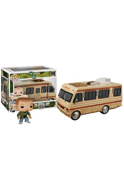 Funko Breaking Bad The Crystal Ship RV with Jesse Pinkman Pop! Vinyl Vehicle ...