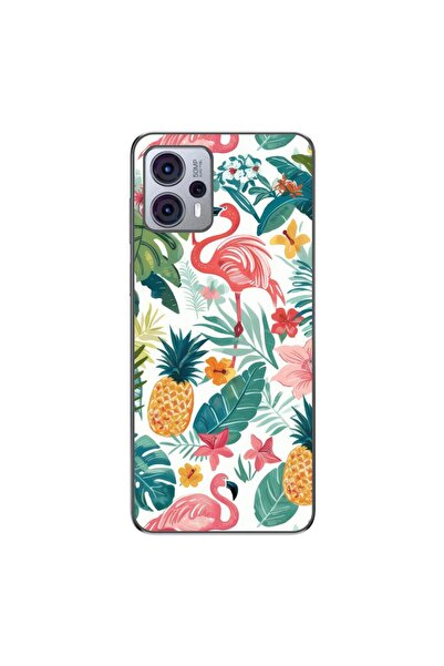 OEM Husa compatibila cu Motorola Moto G13 Silicon Gel Tpu Model Tropical Pattern