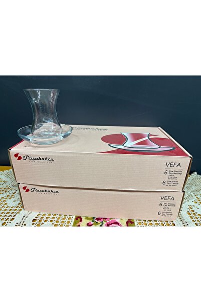 Paşabahçe 12-Piece Tea Cup Set 130 ml