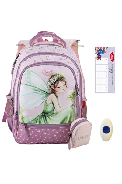 Daco Girls' Backpack Package for grades 0-2, Fairy, Purple, GH3020, schedule ...