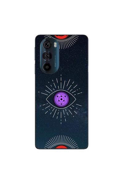 OEM Θήκη συμβατή με Motorola Edge 30 Pro από Σιλικόνη Τζελ TPU με σχέδιο Μάτι...